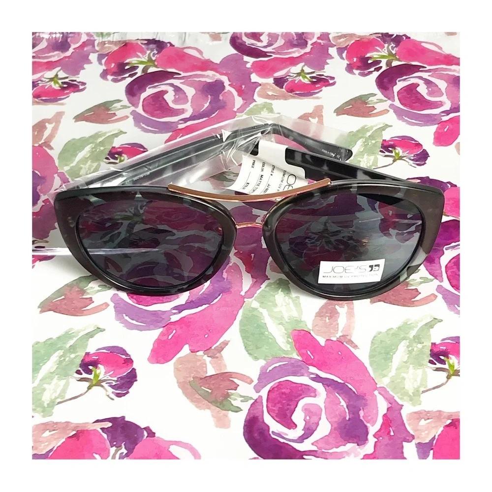 NWT JOE'S JEANS Women's Matte Tortoise Sunglasses - Picture 2 of 13